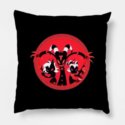 Helluva Boss Throw Pillow Official Helluva Boss Merch