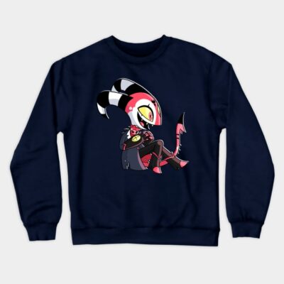 Chibi Blitzo Helluva Boss Crewneck Sweatshirt Official Helluva Boss Merch