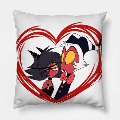 Moxxie And Millie Helluva Boss Throw Pillow Official Helluva Boss Merch