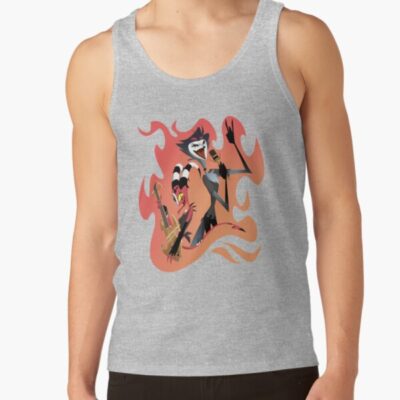 Helluva Boss - Blitzo & Stolas Rock Tank Top Official Helluva Boss Merch