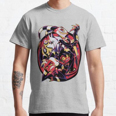 Hazbin Hotel Merch Helluva Boss Group T-Shirt Official Helluva Boss Merch