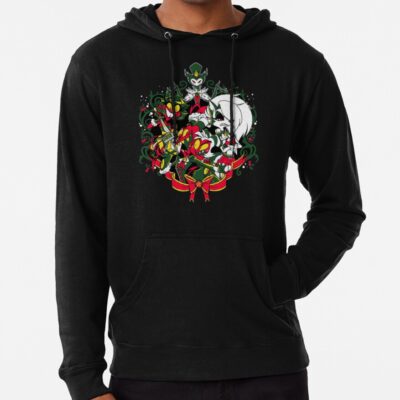 Helluva Boss Christmas Hoodie Official Helluva Boss Merch