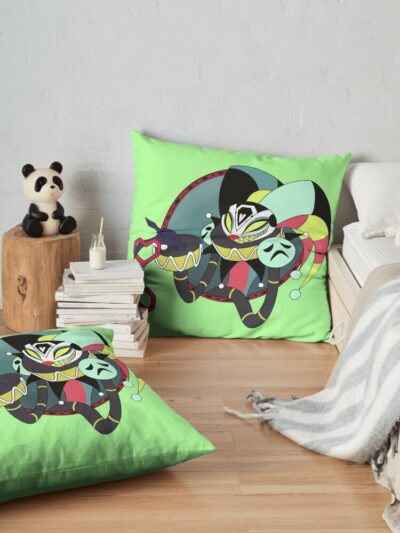 Robo Fizz (Fizarolli) Throw Pillow Official Helluva Boss Merch