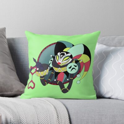 Robo Fizz (Fizarolli) Throw Pillow Official Helluva Boss Merch