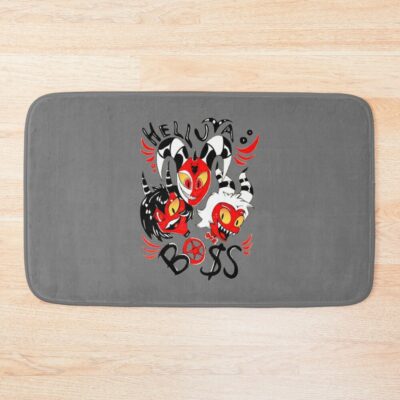 Blitzo - Helluva Boss Bath Mat Official Helluva Boss Merch