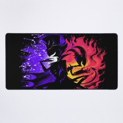 Stolas And Blitzo Inner Desires - Helluva Boss Mouse Pad Official Helluva Boss Merch