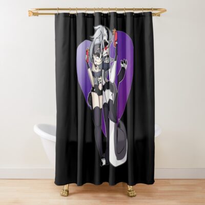 Helluva Boss - Loona Shower Curtain Official Helluva Boss Merch