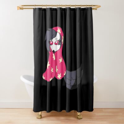 Helluva Boss Shower Curtain Official Helluva Boss Merch