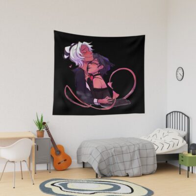 Moxxie - Helluva Boss Tapestry Official Helluva Boss Merch